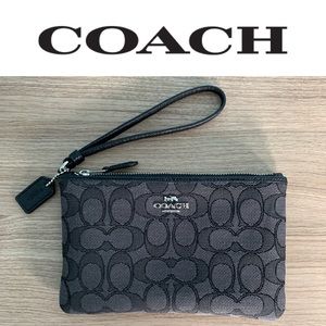 COACH Signature Wristlet